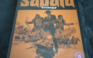 Sabata Trilogy slipcase Blu-ray **muoveissa**