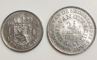 Alankomaat 1, 2 1/2 Gulden 1979