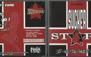 SUCKERSTARZ - [(27+42)x36+540]:7+234 CD 2001 Glam Punk