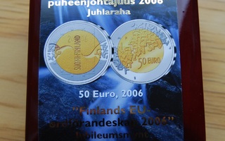 50 euro 2006  Kultahopea Suomen EU-puheenjohtajuus,