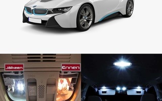 "BMW i8 Sisätilan LED -muutossarja 6000K ; x20