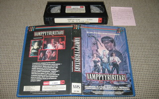 Vamppyyriritari-VHS FIx, Castle Video, Vampire Knights, 1987