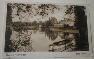 Iisalmi, Runnin Kylpylaitos, vanha mv pk, p. 1928