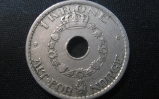 Norja 1 Krone 1927   KM#?385  cu.ni