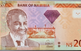 Namibia 20 Dollars 2013 P-12 UNC