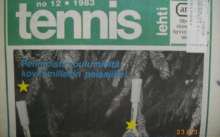 Tennis lehti Nro 12/1983 (10.6)