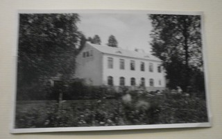 Hausjärvi, Monnin kansakoulu, vanha mv valokuva / kortti