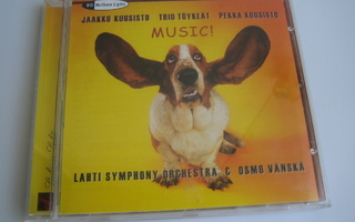 Trio Töykeät/Lahti Symphony Orchestra - Music! (CD)