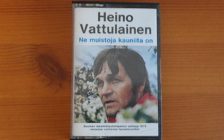 Heino Vattulainen:Ne muistoja kauniita on-C-kasetti.Sig.
