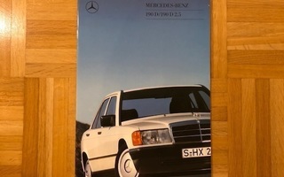 Esite Mercedes W201 190 D / 190 D 2.5, 1987/1988