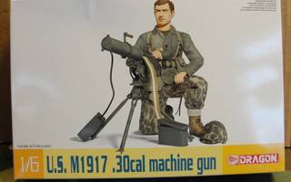 1/6 scale (30cm) DRAGON: koottava US Army M1917 .30cal MG