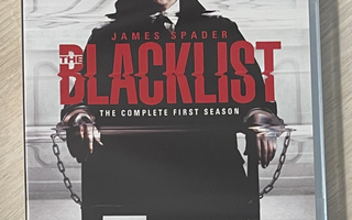 Blacklist: Kausi 1 (4DVD) James Spader (UUSI)