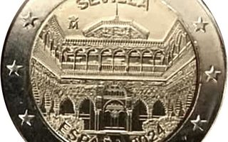 2€ Juhlaraha Espanja 2024 Sevilla