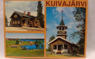 Suomussalmi Kuivajärvi postikortti
