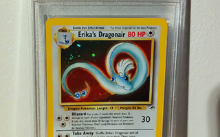 Erika's Dragonair #4 PSA 8 NM-MT Pokemon