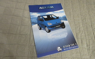 Aixam 500 mopoauto myyntiesite 2003.