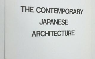 The Contemporary Japanese Architecture