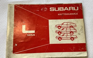 Subaru Leone käyttöohjekirja