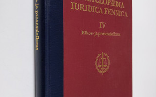 Antti ym. (toim.t) Jokela : Encyclopaedia iuridica Fennic...