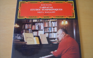 LP Schumann, CARNAVAL ym, Nikita Magaloff, piano