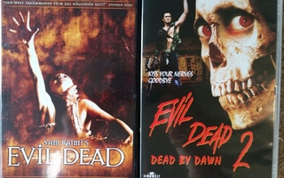 Evil Dead 1-2  -DVD