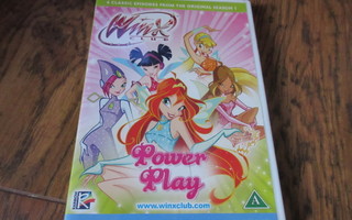 Winx Club: Power Play dvd. Suomipuhe, kausi 1.