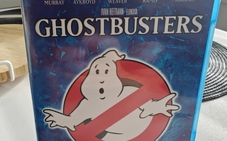 Ghostbusters Blu Ray Suomi kansilla