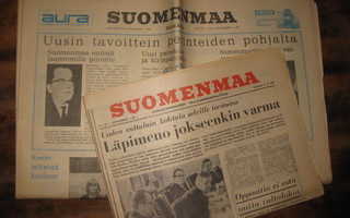 Sanomalehti  Suomenmaa   2 kpl
