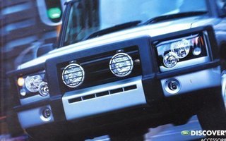 Land Rover Discovery lisävarusteet -esite, 2003