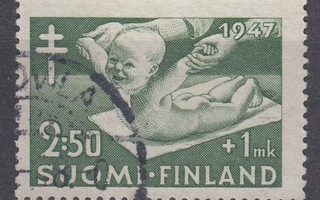 1947 Lape 336 TUB 2,50+1 mk