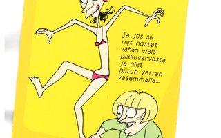 MAISA & KAARINA "°JOS SÄ NYT NOSTAT..°" - KORTTI