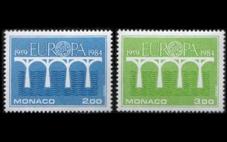 Monaco 1622-3 ** Europa (1984)