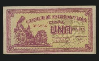 Espanja 1 Peseta 1936, S604