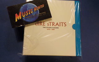 DIRE STRAITS - THE STUDIO ALBUMS 1978-1991 6CD BOKSI