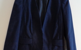 H&M tummansininen jakku 36