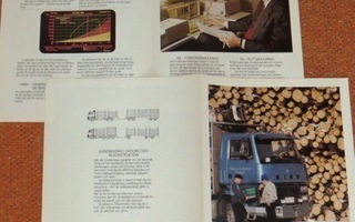1989 Sisu SM hytti esite - kuorma-auto truck