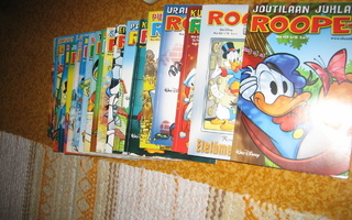 Roope -sarjakuvakirjat 20 kpl