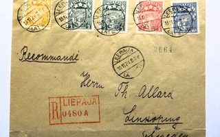 1921 Latvia R kuori Ruotsiin