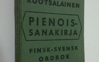 Helmer Winter : Suomalais-ruotsalainen pienois-sanakirja