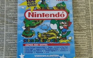 Nintendo kalenteri lukuvuodeksi 1992-93