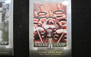 2008-09 UPPER DECK TALES OF THE CUP OTTAWA SILVER SEVEN