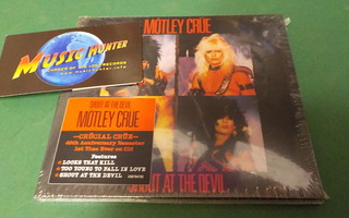 MÖTLEY CRUE - SHOUT AT THE DEVIL UUSI CD