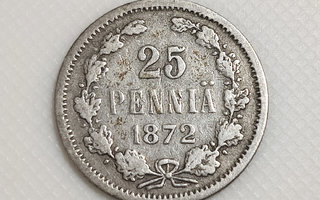 25 Penniä 1872