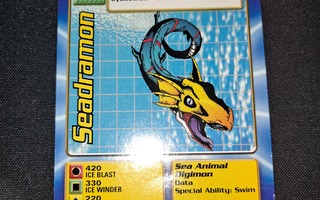 Digimon keräilykortti Seadramon