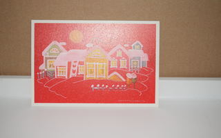postikortti leila myllymäki joulun odotus
