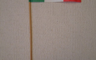 Meksikon lippu pienoislippu kädessä heilutettava