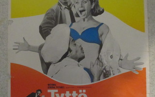 Tyttö Sinisissä Bikineissä (1967) - vanha elokuvajuliste