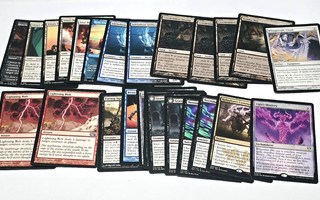 MTG - 25kpl Rareja, käyttis uncommoneita yms