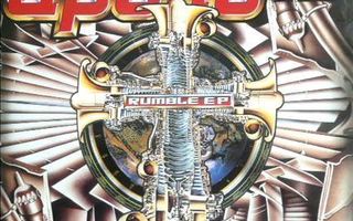 APOLLO 440; Rumble EP 12" + NIMIKIRJOITUKSET