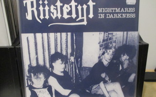 RIISTETYT Nightmares in Darkness LP 2020 -UUSI- REPRESS PUNK